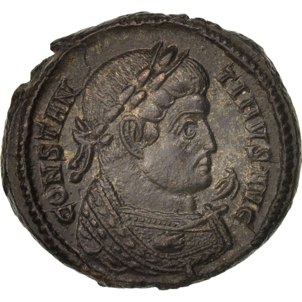 Coin, Constantine I, Follis, Trier, MS(63), Bronze, RIC:369