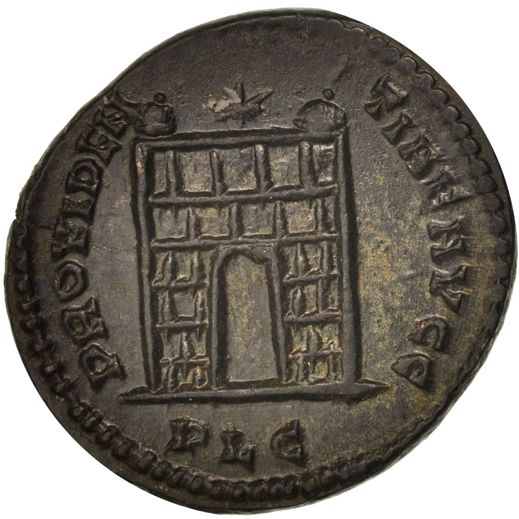 Constantine I, Follis, 324-325, Lyon - Lugdunum, Bronzo, SPL, RIC:225