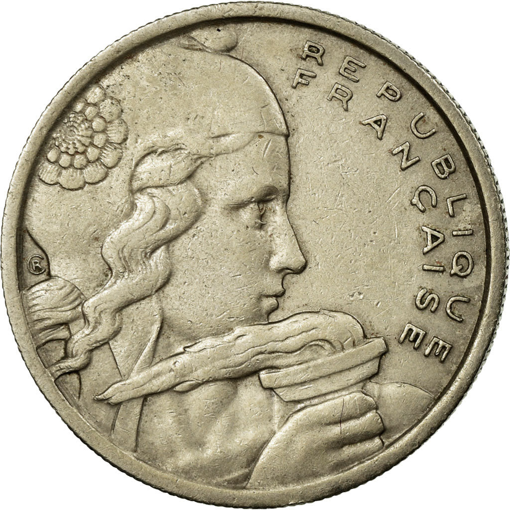 Coin, France, Cochet, 100 Francs, 1956, EF(40-45), Copper-nickel, KM:919.1