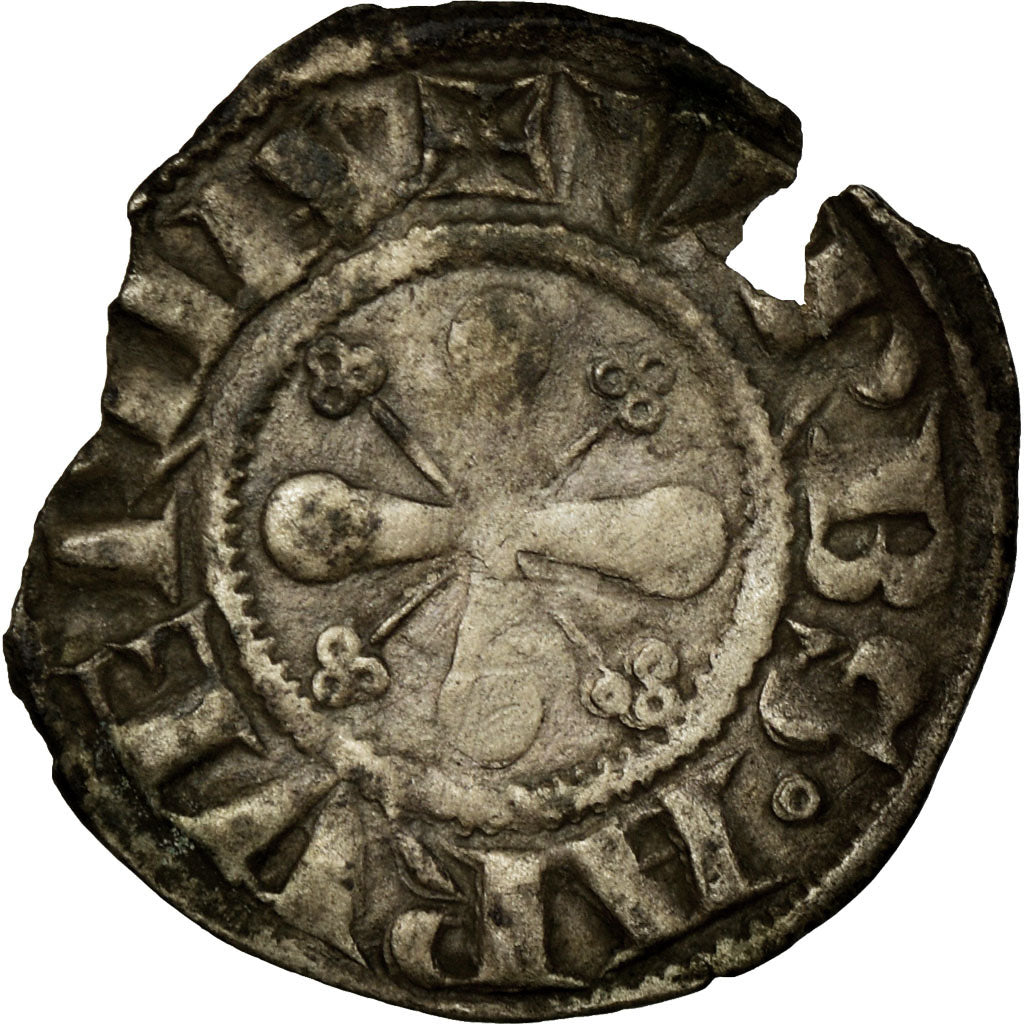 Coin, France, Silver Denarius, VF(30-35), Silver, Boudeau:379