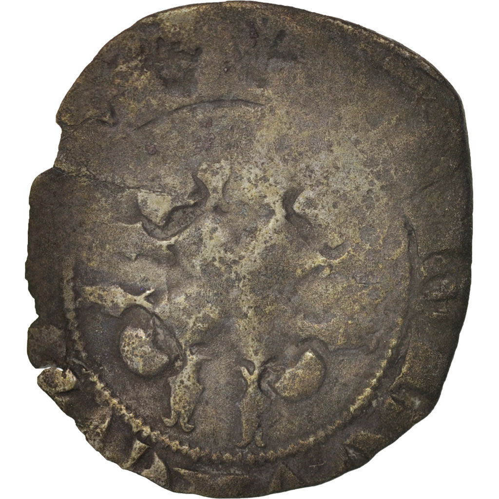 Coin, France, Ardennes, Double Parisis, VF(20-25), Billon, Boudeau:1858