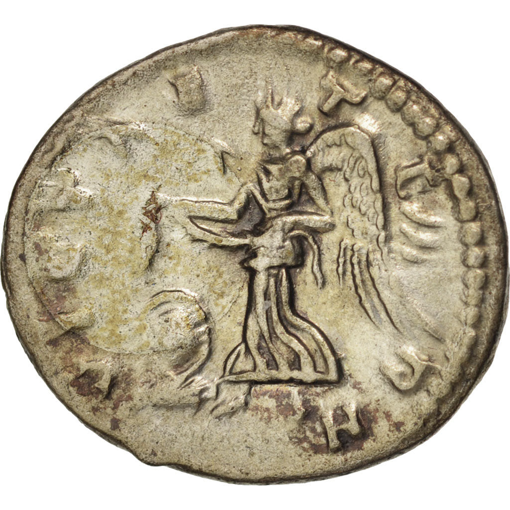 Moneta, Geta, Denarius, Rome, BB+, Argento, RIC:23