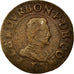 Munten, FRANSE STATEN, CHATEAU-RENAUD, 2 Deniers, Tournois, FR+, Koper, KM:5