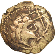 Namnetes, Veneti, Statère à la croix, 1st century BC, Electrum, VF(30-35)