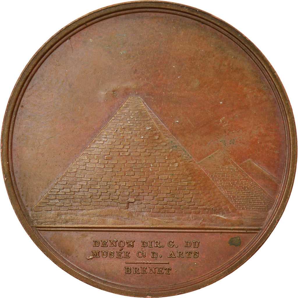 Egypt, Token, Directoire, Conquête de la Basse Egypte, 1798, Brenet, AU(55-58)