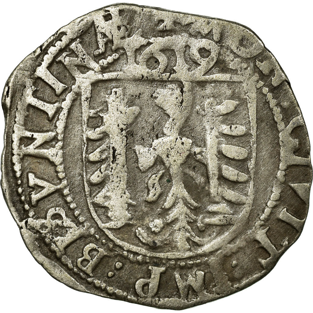 Monnaie, France, Carolus, 1619, TB+, Argent, Boudeau:1291