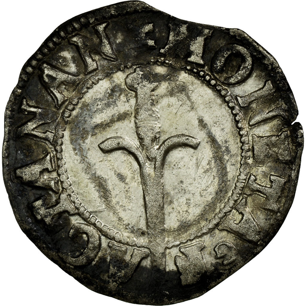 Coin, France, Double Denarius, VF(30-35), Silver, Boudeau:1538