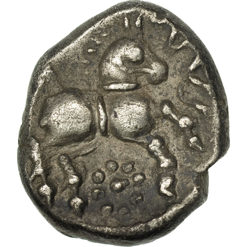 Munten, Santones, Quinarius, ZF+, Zilver, Delestrée:3265