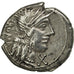 Fannia, Denarius, 123 BC, Rome, Srebro, AU(50-53), Crawford:275/1