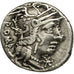 Calidia, Denarius, 117-116 BC, Rome, Plata, MBC, Crawford:284/1a