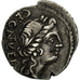 Egnatuleia, Quinarius, 97 BC, Rome, Plata, MBC+, Crawford:333/1