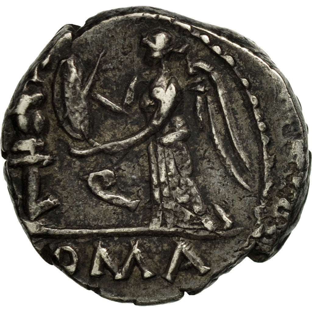 Egnatuleia, Quinarius, 97 BC, Rome, Silver, AU(50-53), Crawford:333/1