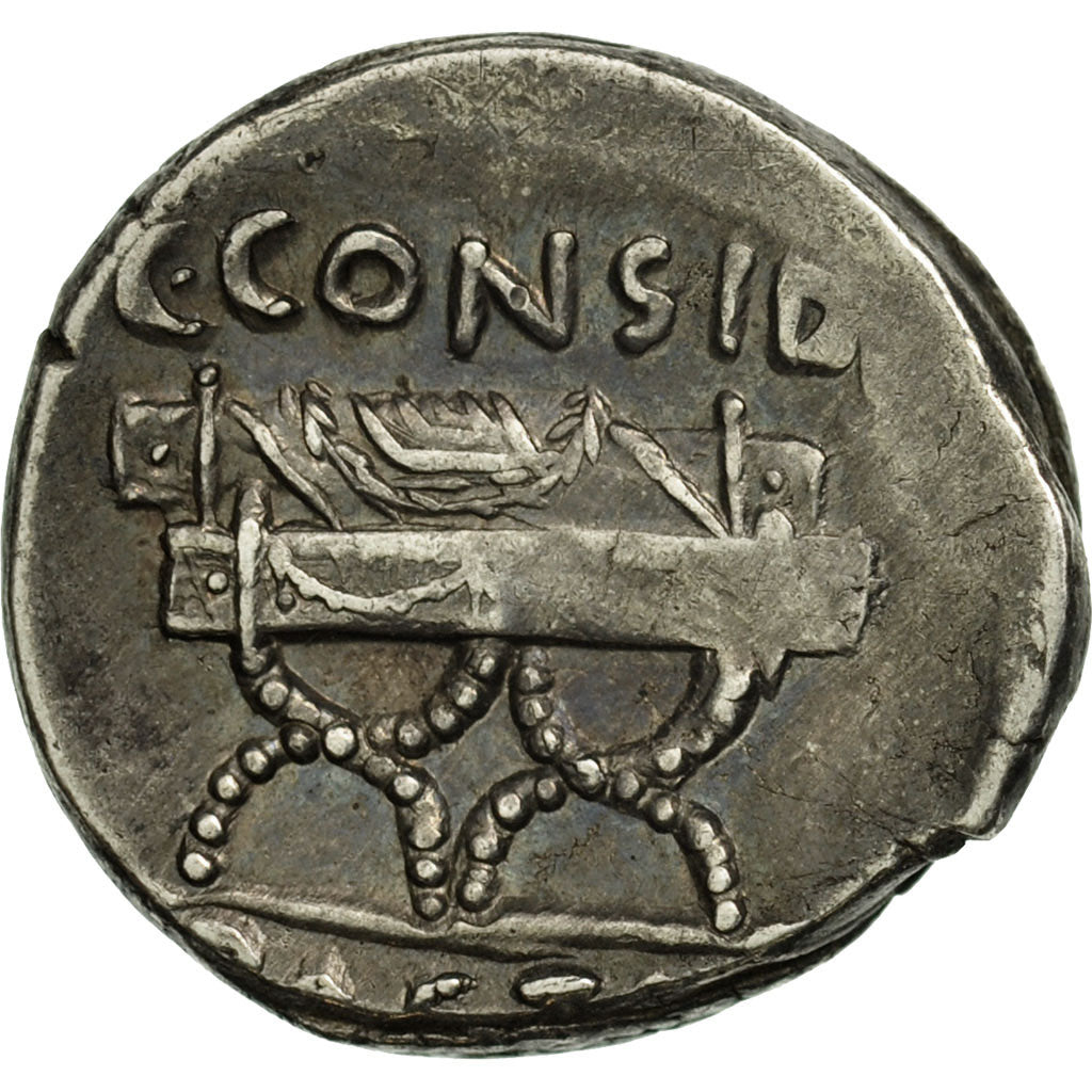 Considia, Denarius, 46 BC, Rome, Silver, EF(40-45), Crawford:465/1b
