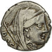 Rubria, Denarius, 87 BC, Rome, Argento, MB+, Crawford:348/2