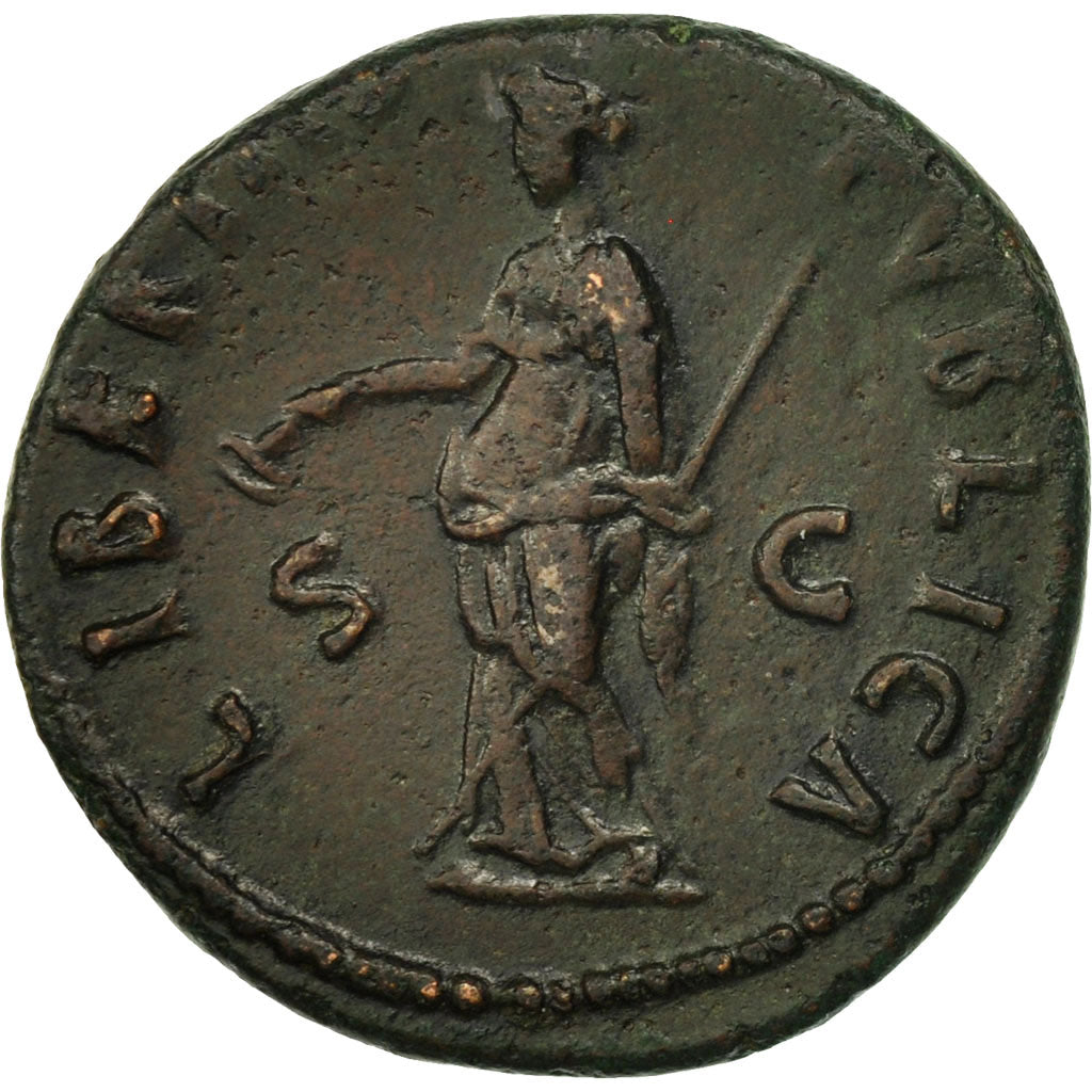 Nerva, As, 97, Rome, Brązowy, VF(30-35), RIC:86