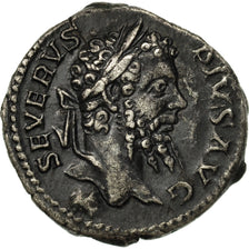 Septimius Severus, Denarius, 208, Rome, Argento, BB+, RIC:220