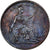 Groot Bretagne, George IV, Farthing, 1821, London, Koper, NGC, MS65BN, KM:677