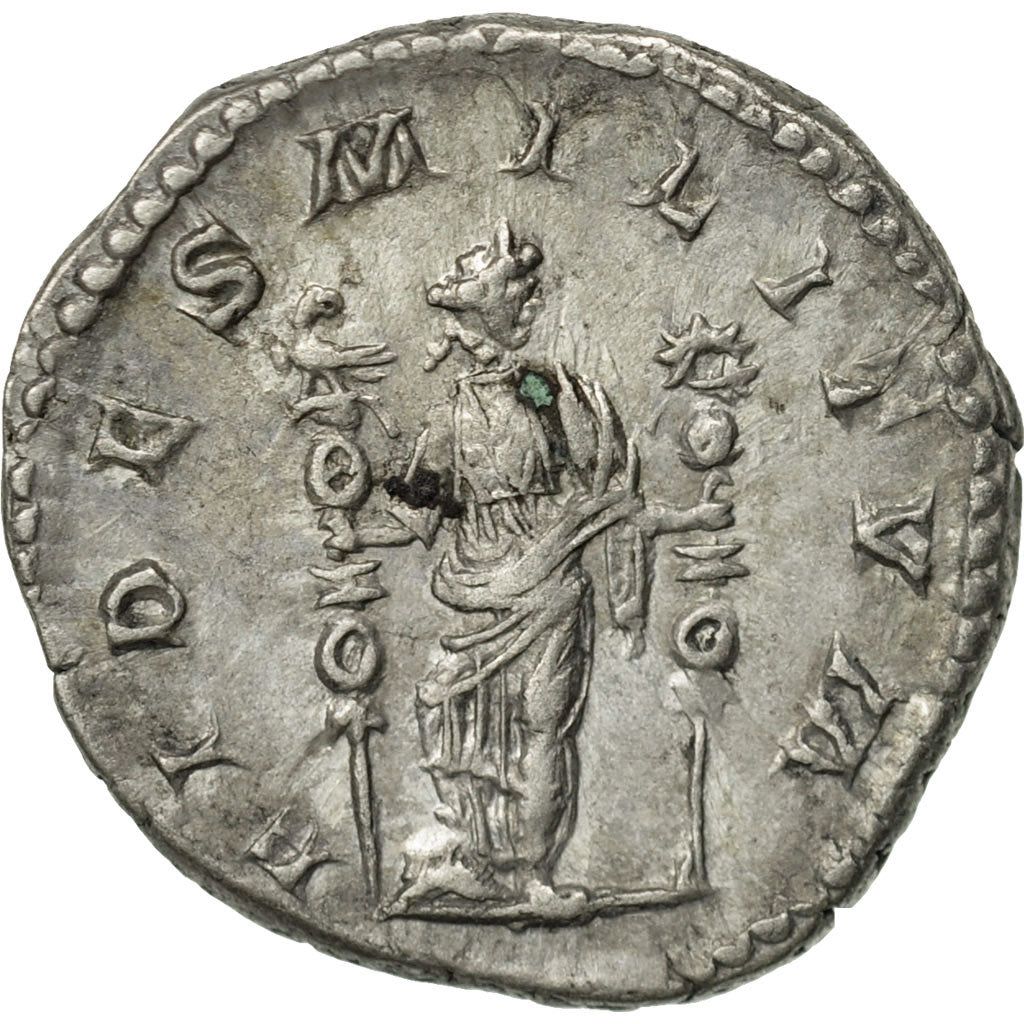 Macrinus, Denarius, 217-218, Rome, Argento, BB+, RIC:66