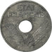 Monnaie, France, État français, 20 Centimes, 1942, Paris, TTB+, Zinc