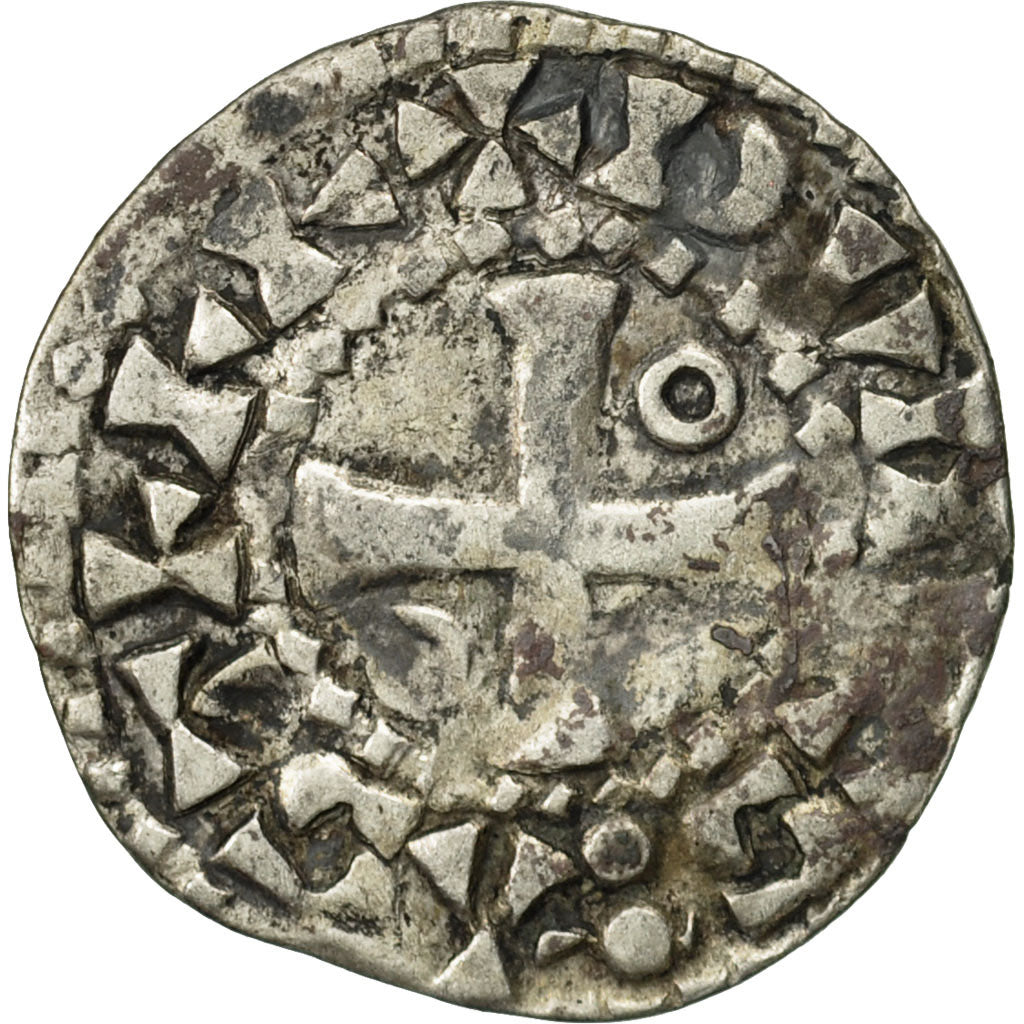 Viscounty of Châteaudun, Anonymous, Denier, 1130-1160, Châteaudun, Silver