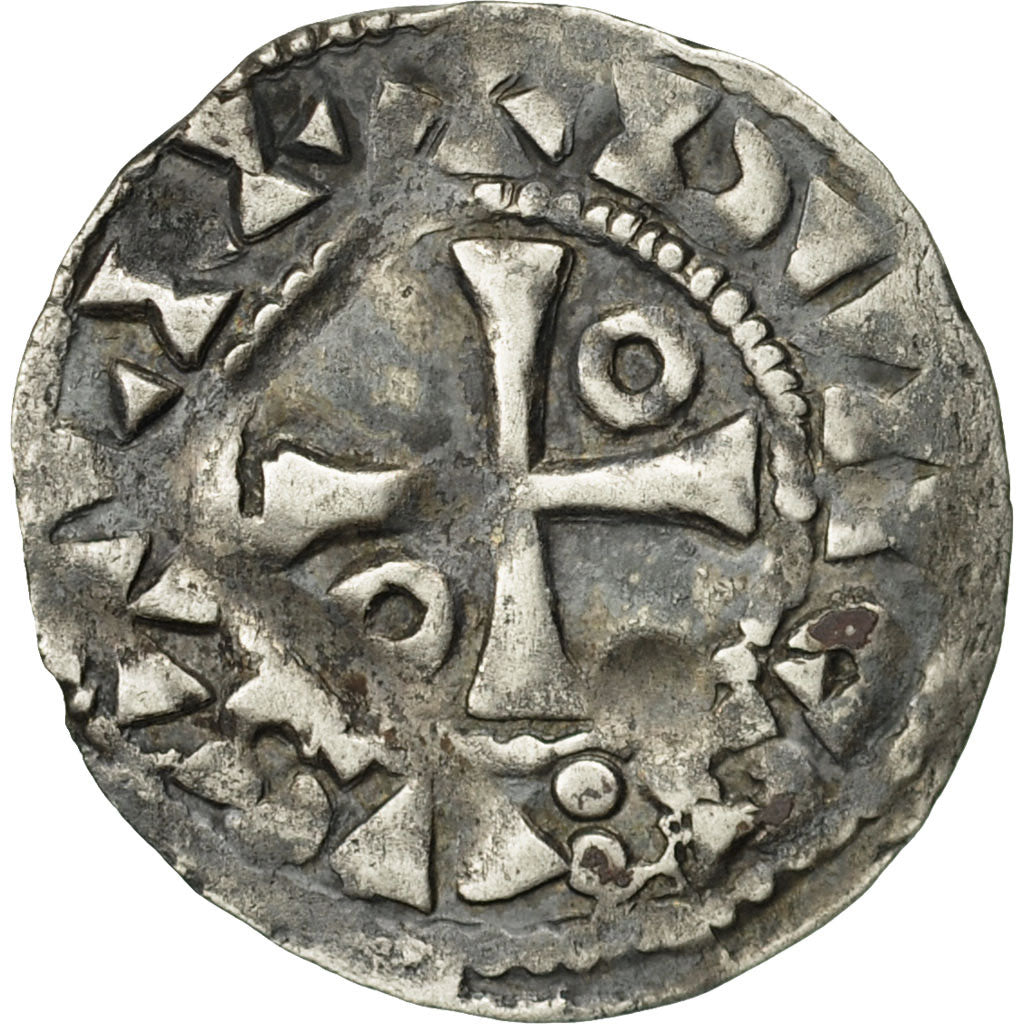 Viscounty of Châteaudun, Anonymous, Denier, 1130-1160, Châteaudun, Silver