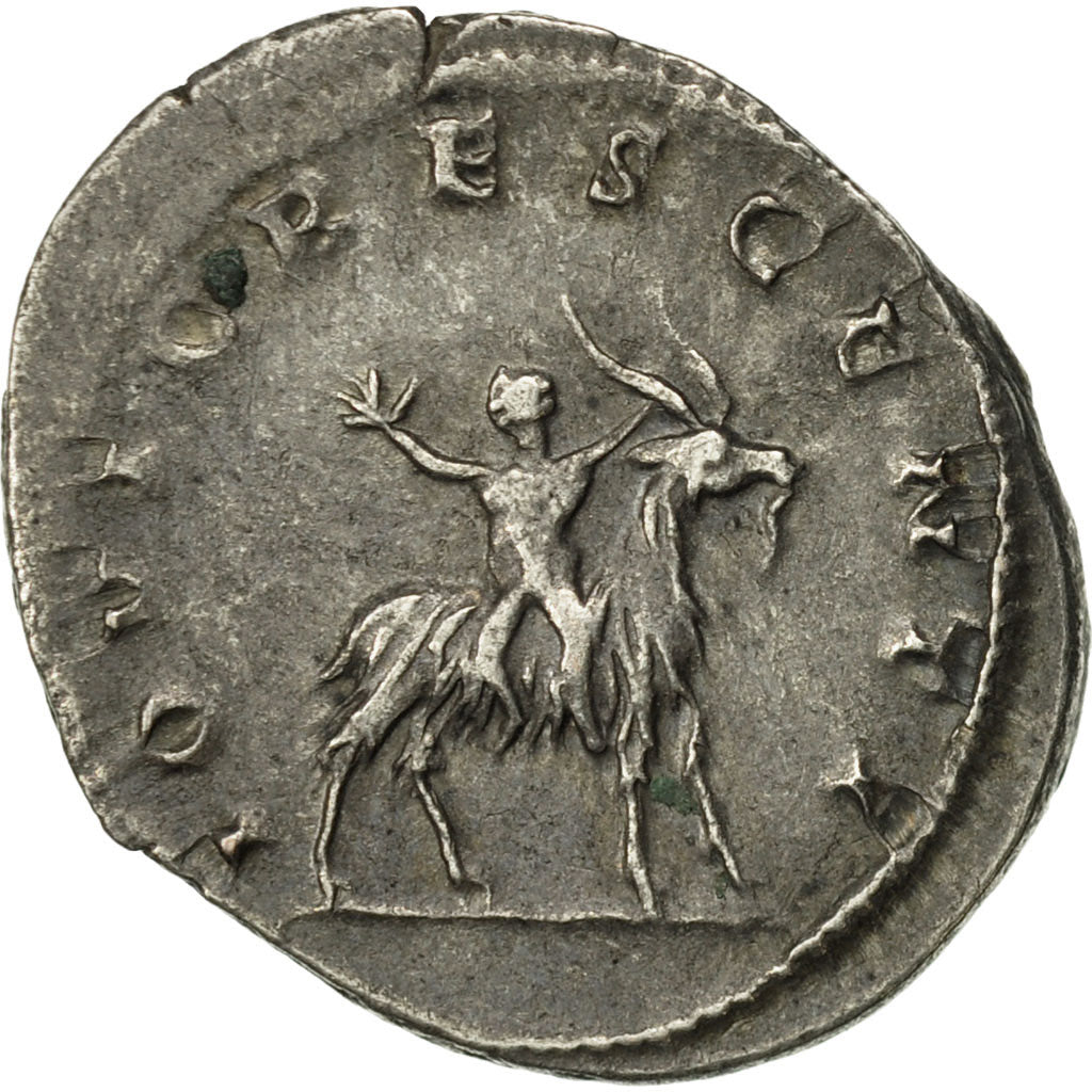 Valerian II, Antoninianus, 255, Lugdunum, Argento, BB, RIC:3
