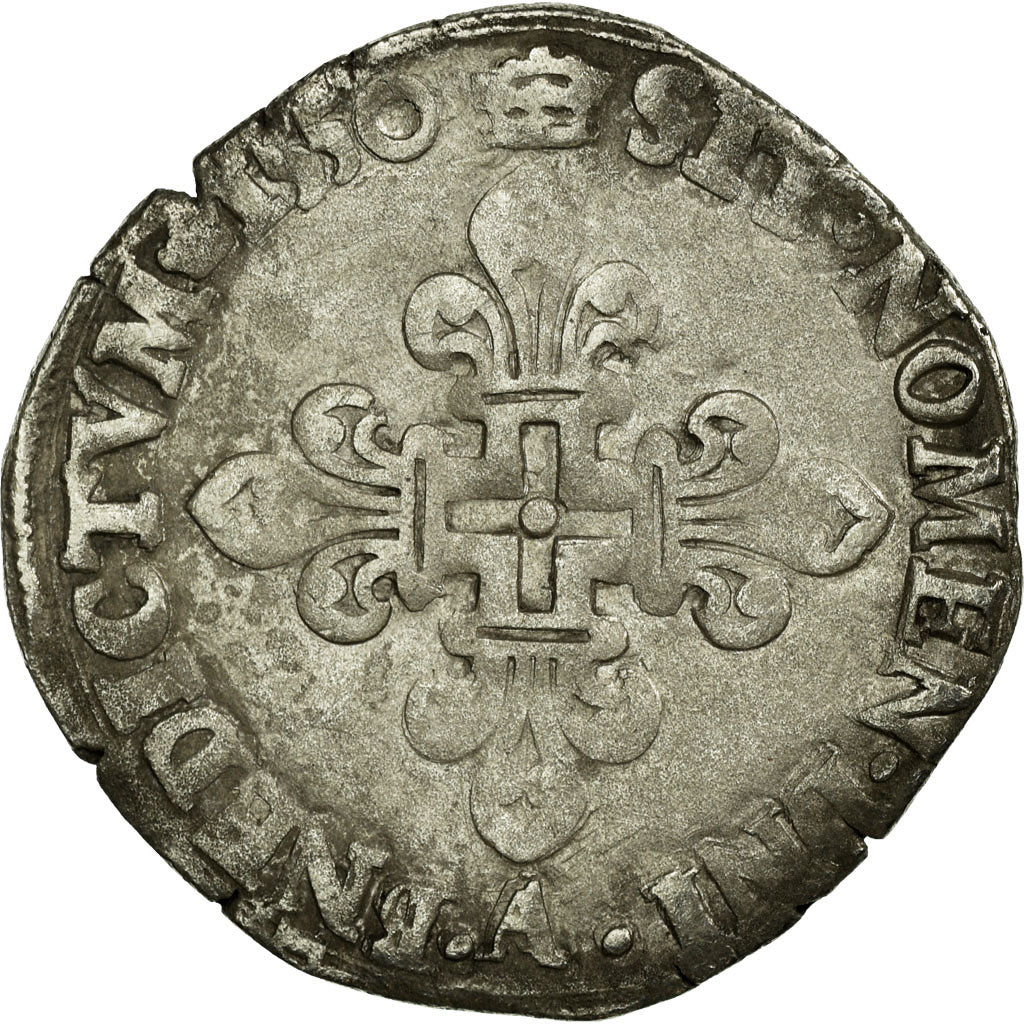 Coin, France, Gros de Nesle, 1550, Paris, VF(30-35), Silver, Ciani:1301