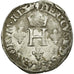 Monnaie, France, Demi Gros de Nesle, 1551, Paris, TB, Argent, Duplessy:995