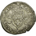 Monnaie, France, Douzain aux croissants, 1550, Grenoble, TB+, Argent, Ciani:1305