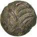 Picten, Santones, Obol, 2nd-1st century BC, Billon, ZF, Delestrée:3701
