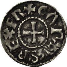 Frankreich, Charles II le Chauve, Denarius, 840-864, Melle, Silber, SS+
