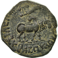Królestwo Indoscytyjskie, Azes, Bronze Æ, 57-12 BC, Brązowy, VF(30-35)