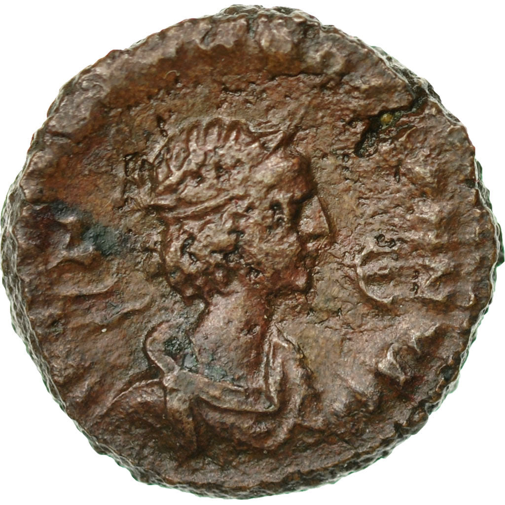 Vabalathus and Aurelian, Tetradrachm, 271-272, Alexandria, Bronze, VF(20-25)