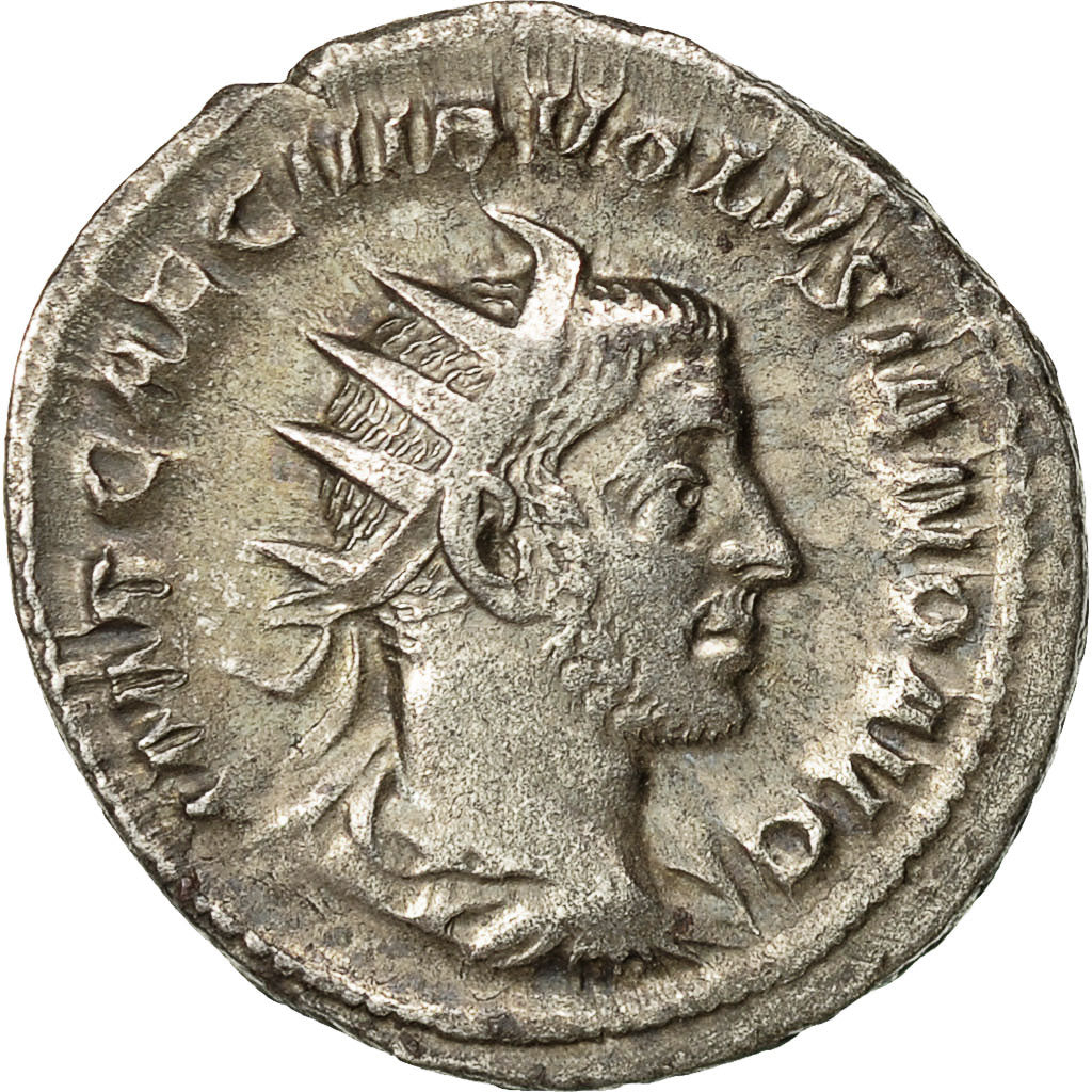 Coin, Volusian, Antoninianus, AD 251-253, Rome, EF(40-45), Billon, RIC:173