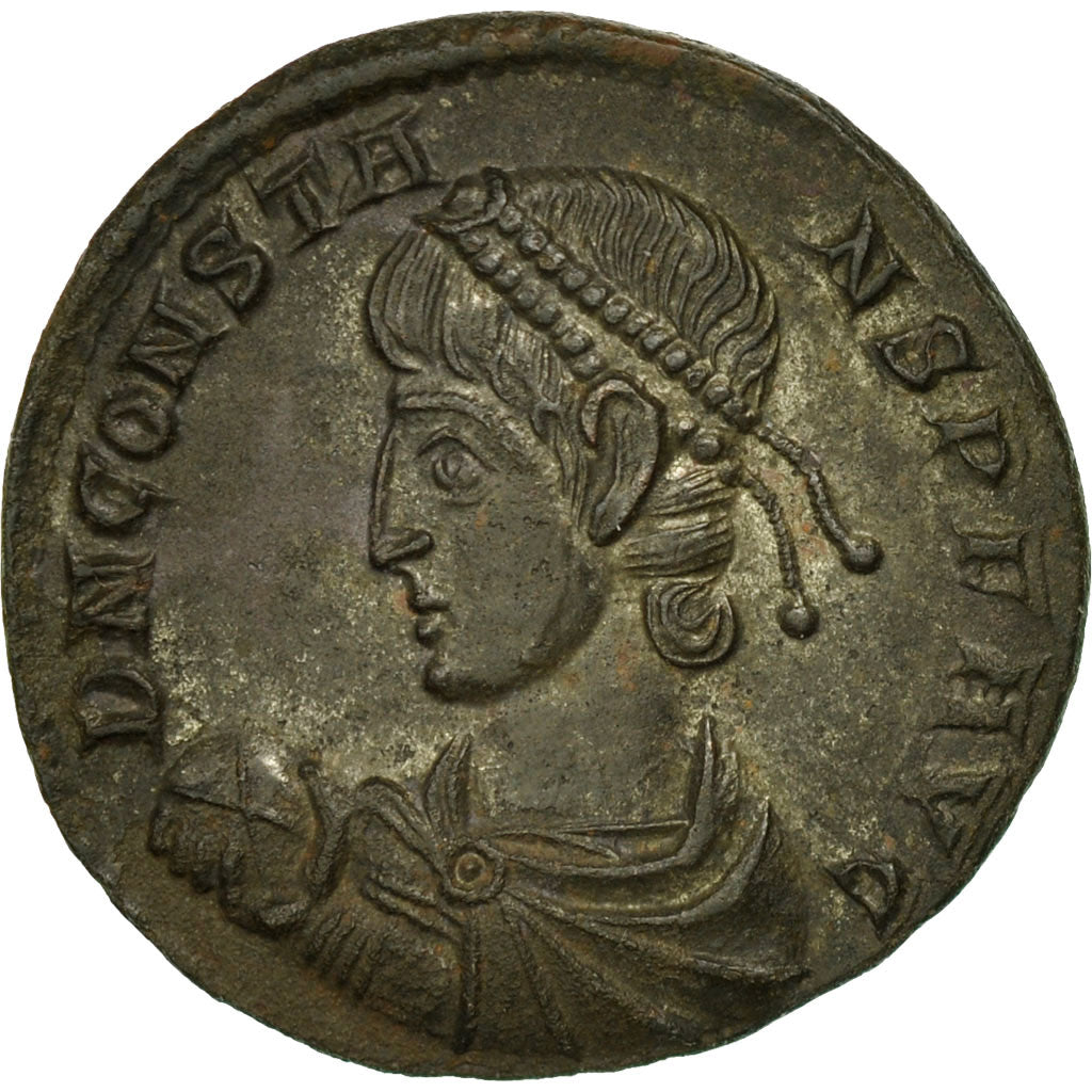 Constans, Centenionalis, 348-350, Trier, Bronze, MS(60-62), RIC:221