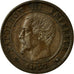 Munten, Frankrijk, Napoleon III, Napoléon III, Centime, 1857, Lille, ZF+
