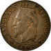 Moneta, Francja, Napoleon III, Napoléon III, Centime, 1862, Strasbourg