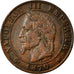 Monnaie, France, Napoleon III, Napoléon III, Centime, 1870, Paris, TTB, Bronze
