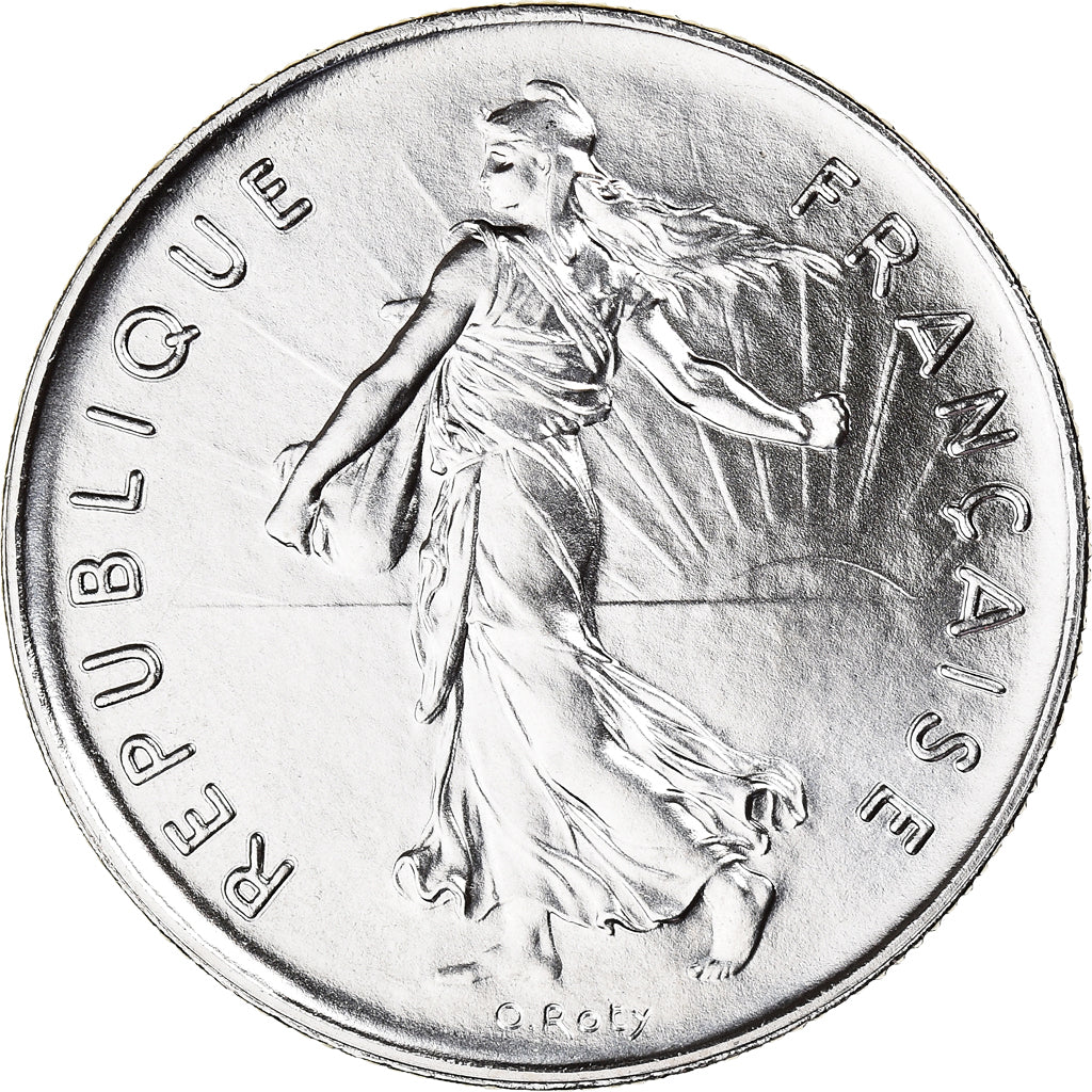 Coin, France, Semeuse, 5 Francs, 1974, Paris, FDC, MS(65-70), Nickel Clad