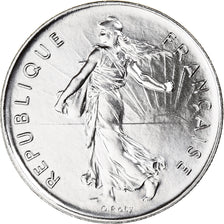 Coin, France, Semeuse, 5 Francs, 1974, Paris, FDC, MS(65-70), Nickel Clad