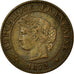 Coin, France, Cérès, Centime, 1872, Paris, AU(55-58), Bronze, KM:826.1