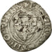 Coin, France, Charles VI, Blanc Guénar, Sainte-Ménéhould, EF(40-45), Billon