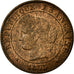 Coin, France, Cérès, Centime, 1875, Paris, MS(60-62), Bronze, KM:826.1