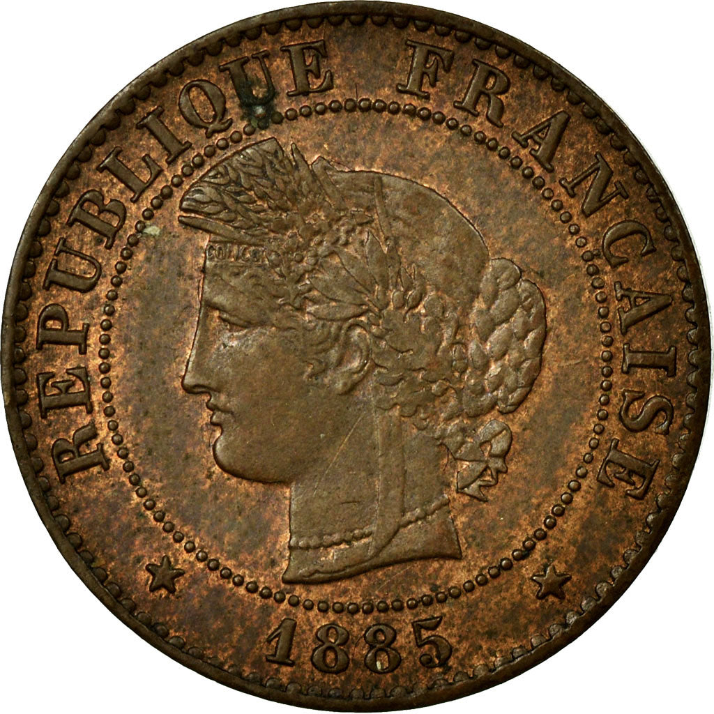 Coin, France, Cérès, Centime, 1885, Paris, MS(60-62), Bronze, KM:826.1