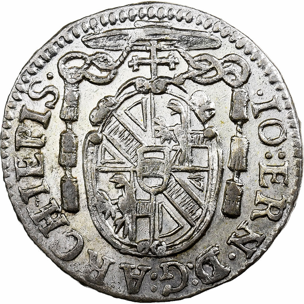 Bishopric of Salzburg, Johann Ernst von Thun, Kreuzer, 1703, Salzburg, Argento