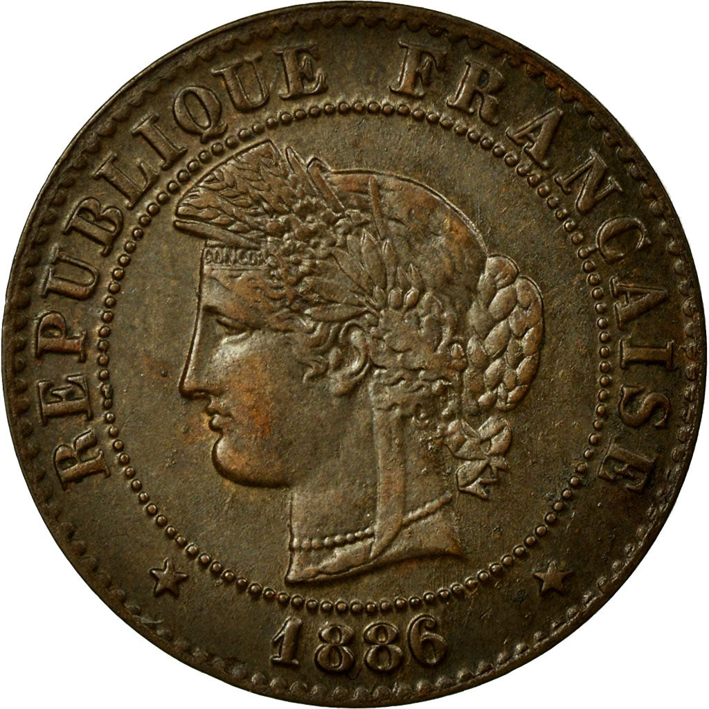 Monnaie, France, Cérès, Centime, 1886, Paris, SUP, Bronze, KM:826.1