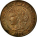 Coin, France, Cérès, Centime, 1887, Paris, AU(50-53), Bronze, KM:826.1