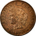 Coin, France, Cérès, Centime, 1890, Paris, MS(60-62), Bronze, Gadoury:88