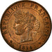 Coin, France, Cérès, Centime, 1894, Paris, MS(60-62), Bronze, Gadoury:88
