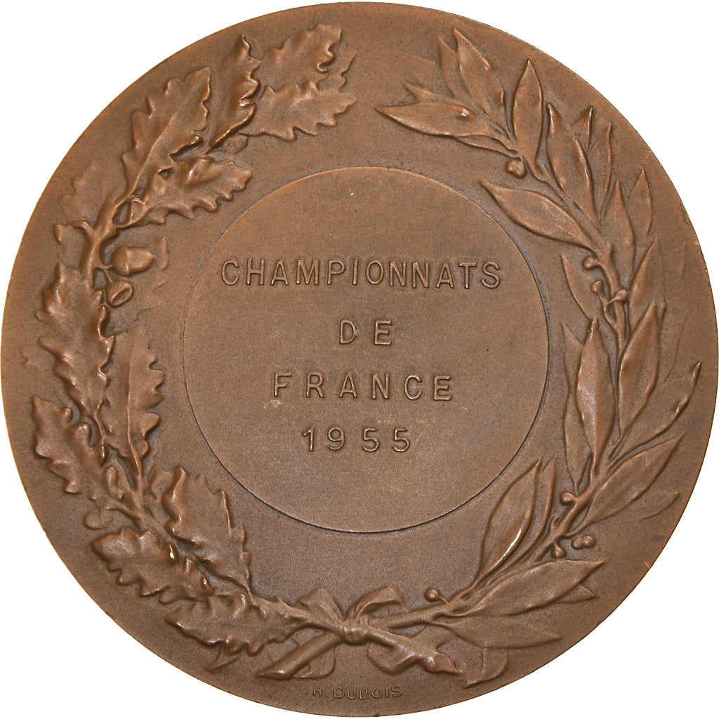 France, Médaille, Ile de la Cité, Notre Dame, Paris, Sports & leisure, 1955